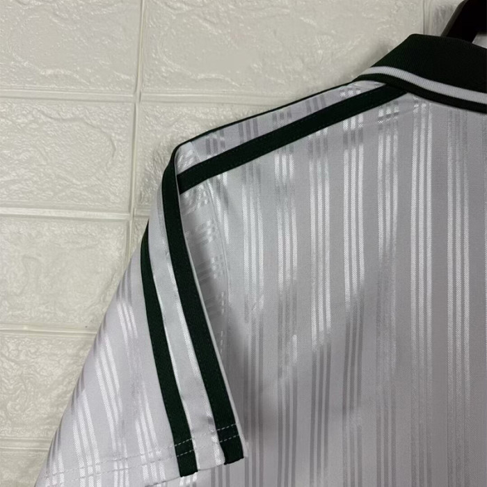 2025 Ad Oasis Joint Edition White Polo Short Sleeve (绿广告)
