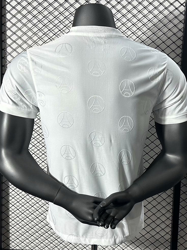 24-25 PSG White Casual style Player Version Training shirts