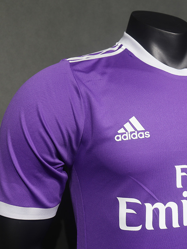 2016-2017 RMA Away Player Version 球员 Retro Soccer Jersey