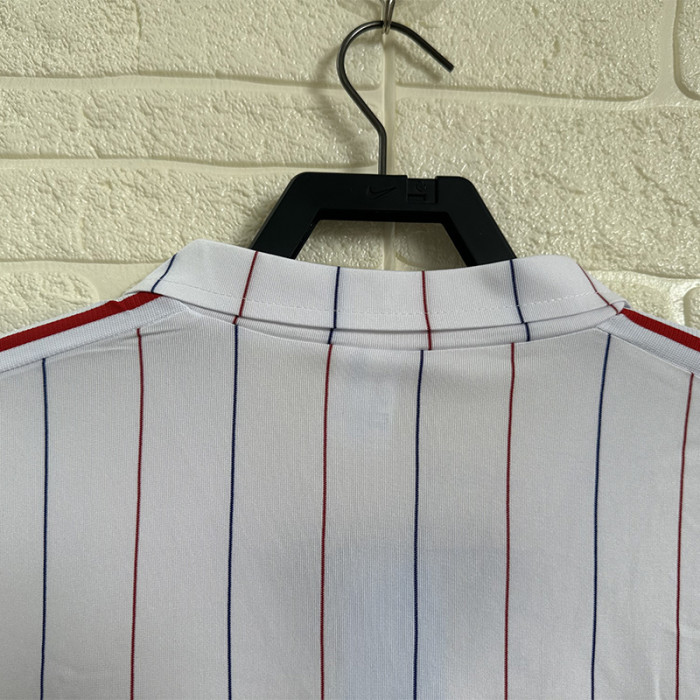 1980-1982 France Away Long Sleeve Retro Soccer Jersey (长袖)