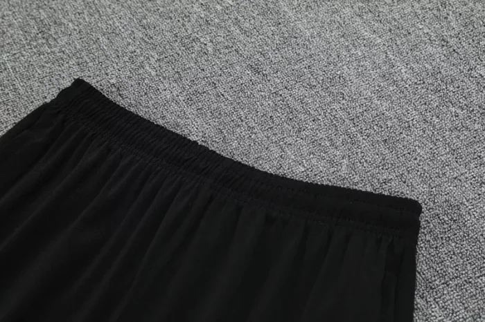 2025-26 Marseille Blue black Half Pull Tracksuit (半拉链）