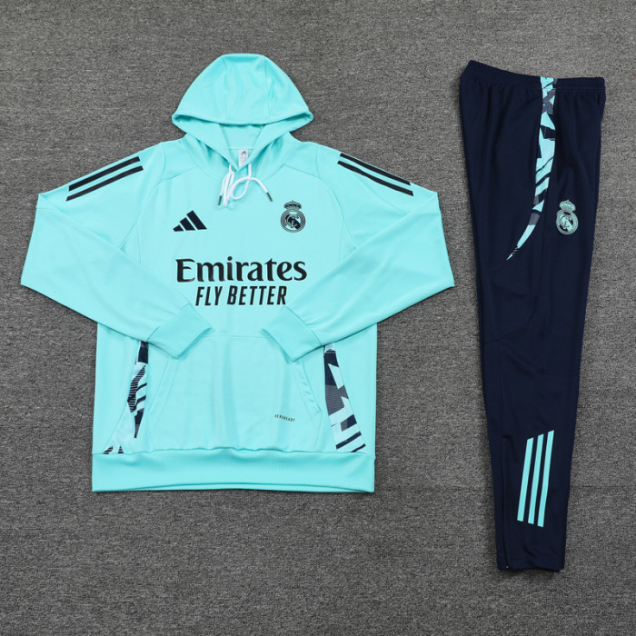 24-25 RMA Light green Hoodie Tracksuit (卫衣套装)