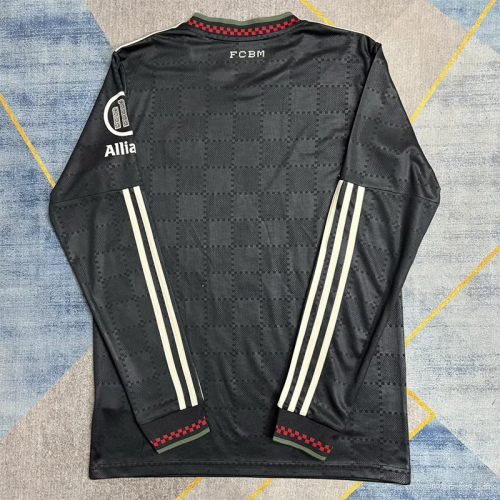 2025-26 Bayern Third Long Sleeve Soccer Jersey)
