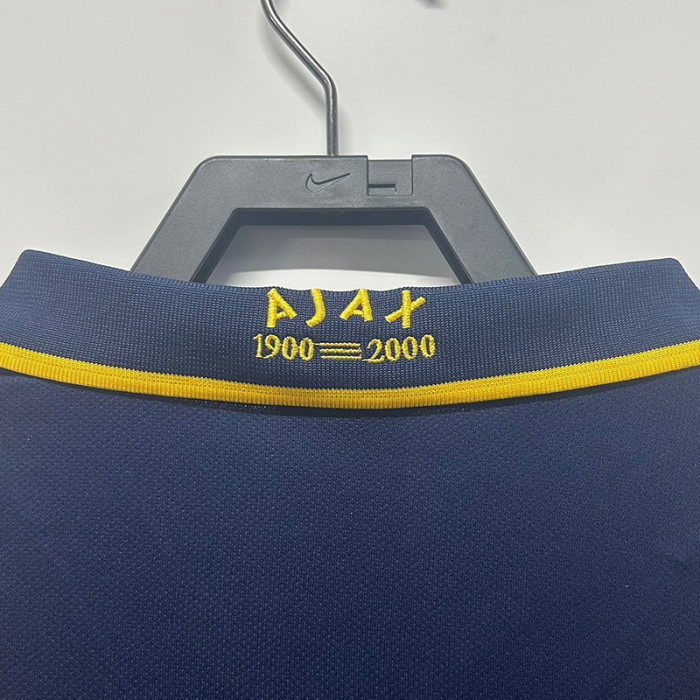 2000-2001 Ajax Away Retro Soccer Jersey