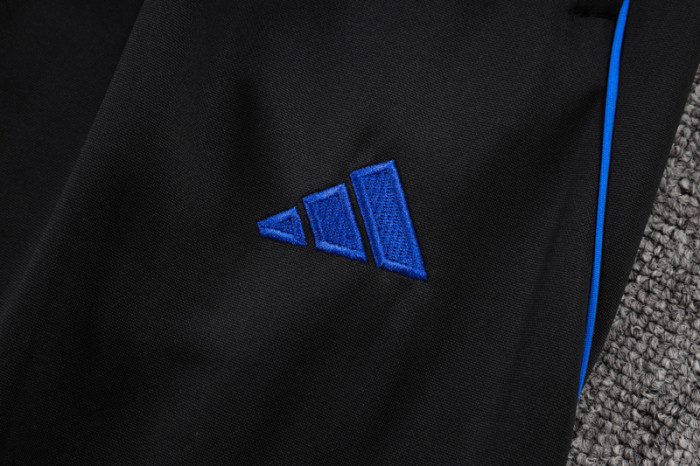 25-26 RMA White blue Kids Half Pull Tracksuit #E25129(童装)(半拉链)