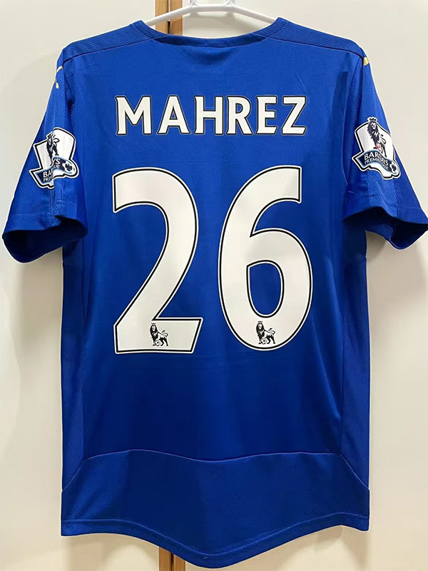 2015-2016 Leicester City Home Retro Soccer Jersey
