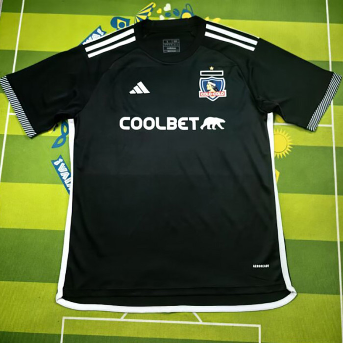 24-25 Colo-Colo Away Print All Sponsor Fans Soccer Jersey
