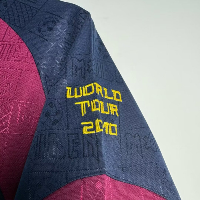 2010 West Ham Maiden #10 Home Retro Soccer Jersey