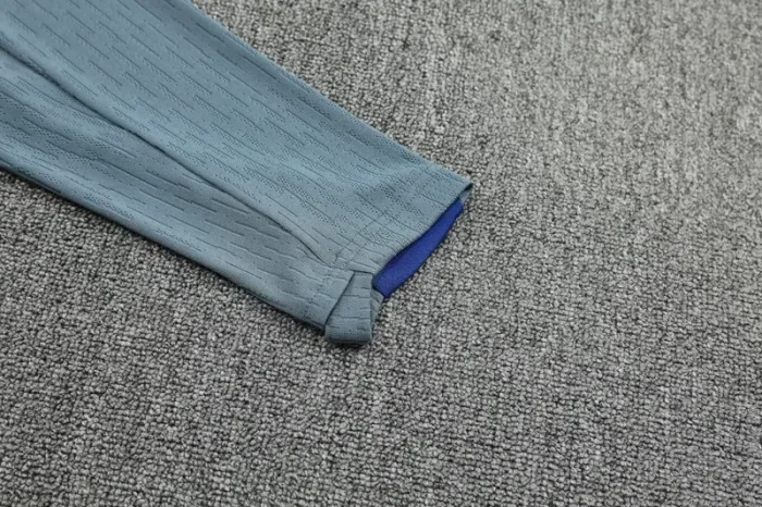 25-26 PSG Royal blue Half Pull Tracksuit