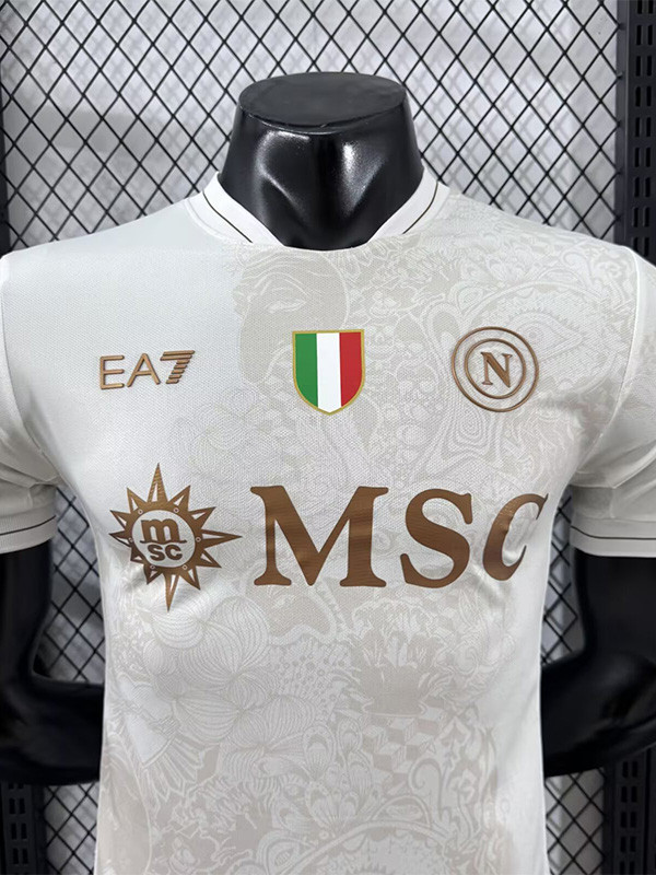 2025-26 Napoli Away Player Version Soccer Jersey