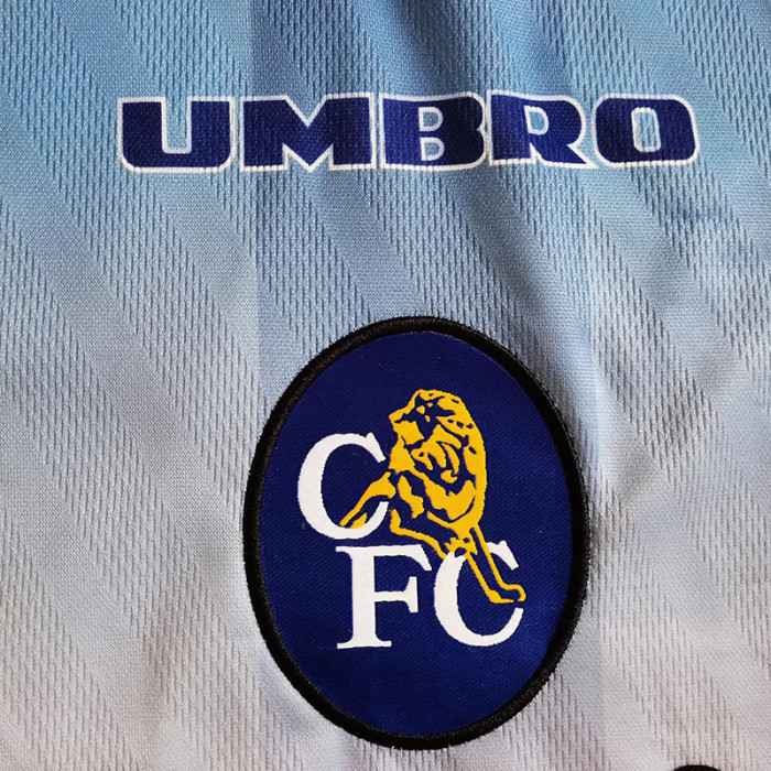 1995-1997 CHE Away Yellow Retro Soccer Jersey