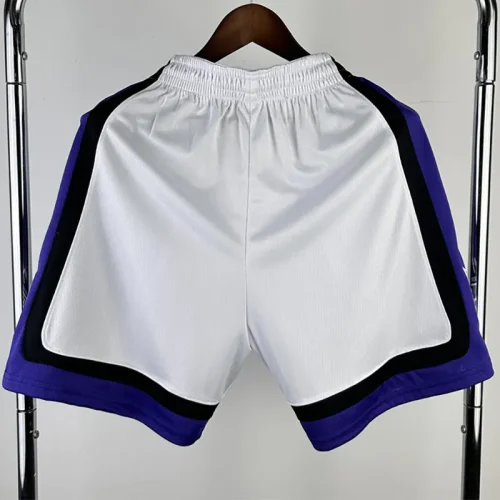 2023-24 Kings White Home Top Quality NBA Pants