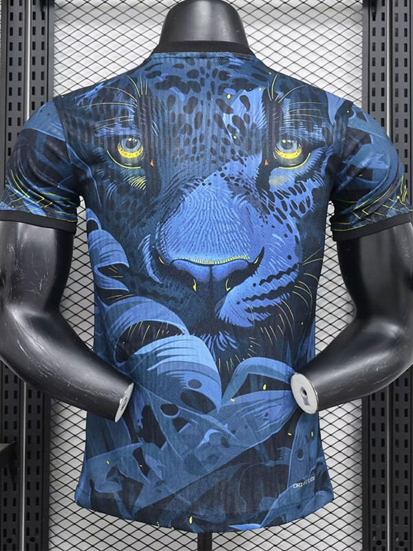 24-25 Brazil Blue Special Edition Player Version Soccer Jersey