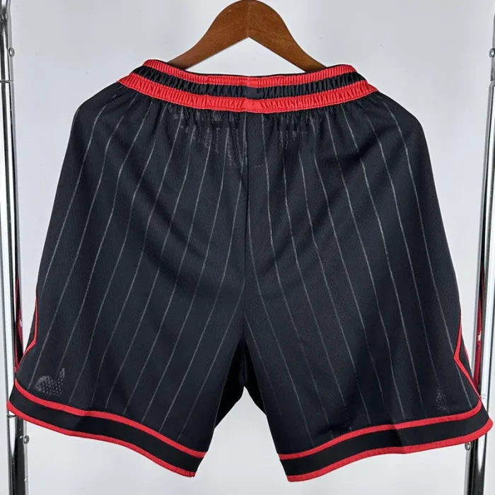 2022-23 Bulls Black Edition Top Quality NBA Pants (Trapeze Edition) 飞人版