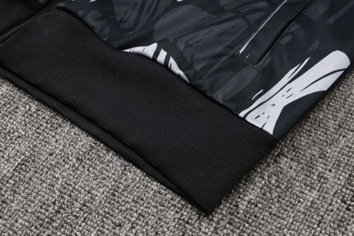 24-25 ARS Black grey Jacket Tracksuit #A779(喷墨)