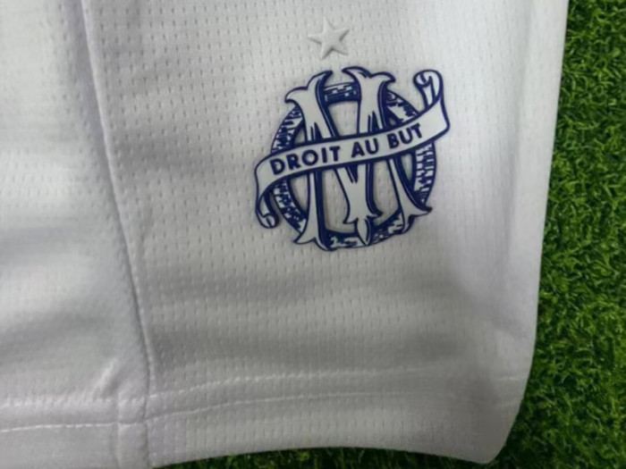 24-25 Marseille White 125th Anniversary Kids Player Version Soccer Jersey (球员童装)