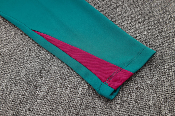 24-25 PSG Dark green Half Pull Tracksuit (半拉链)