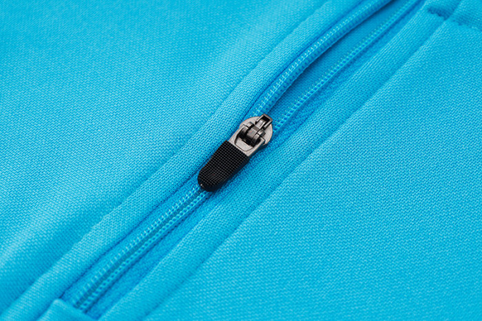 2024 JOM Lake Blue Kids Half Pull Tracksuit (童装)(半拉链)