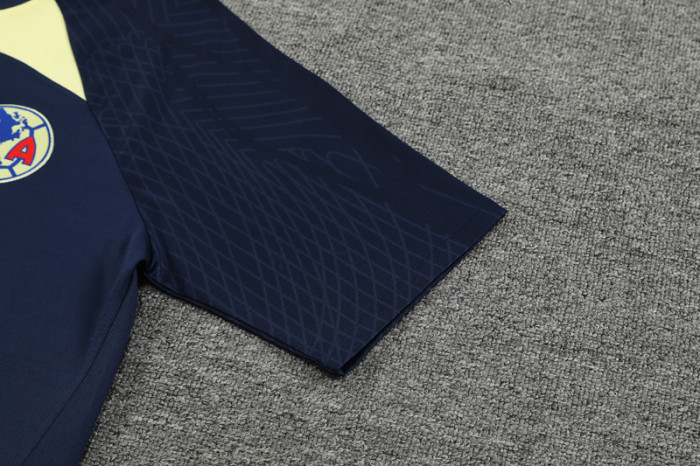 24-25 Club America Dark Blue Training Short Suit
