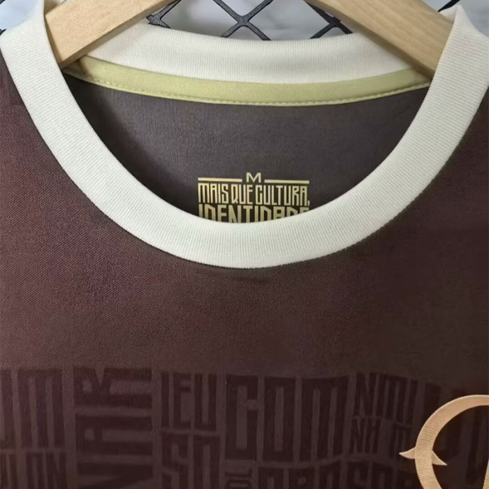 24-25 Flamengo Brown Commemorative Edition Fans Soccer Jersey