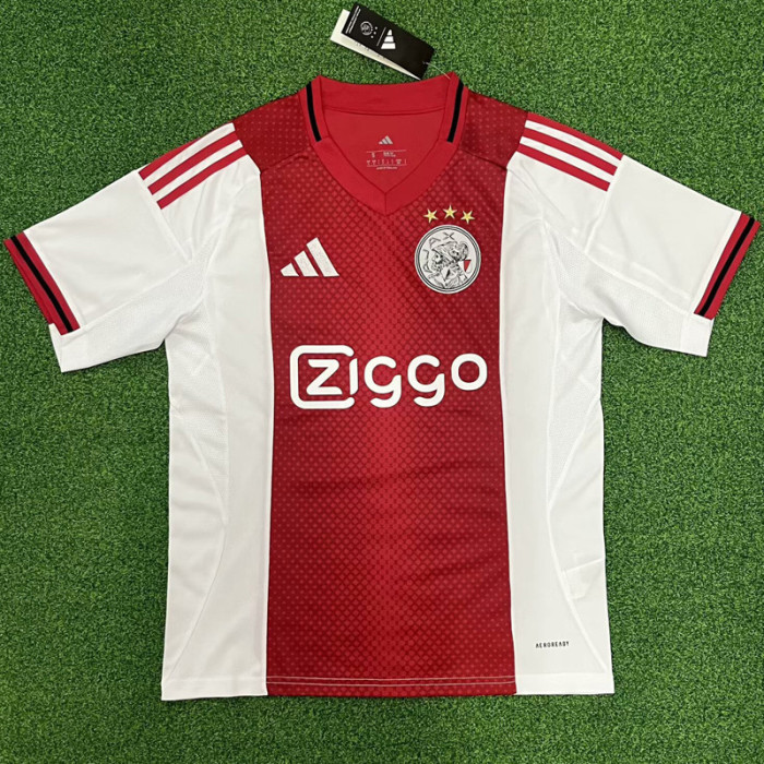 25-26 Ajax Home Fans Soccer Jersey