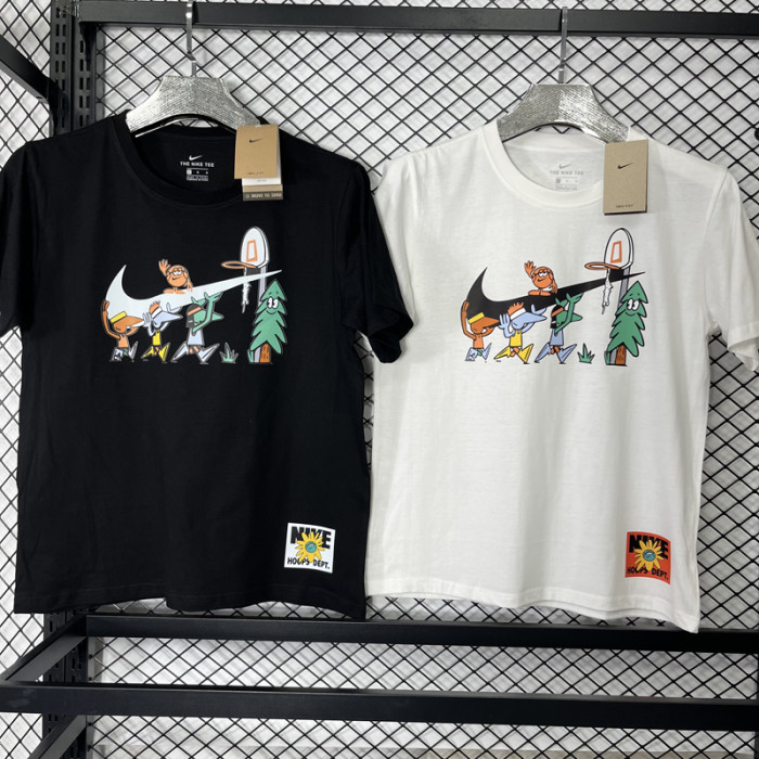 T219 NK White High Quality Casual T-Shirt #小标