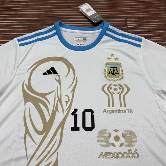 2023 Argentina Special Edition White Training shirts ##
