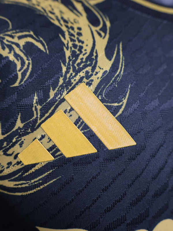 24-25 RMA Black Special Edition Player Version Soccer Jersey #金标金龙