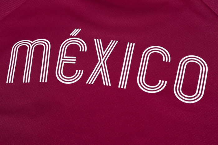 24-25 Mexico Jujube Red Training Short Suit