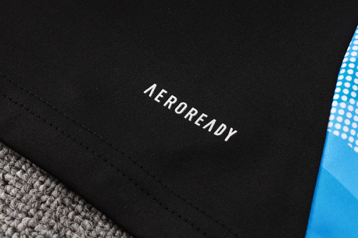 24-25 Argentina Black Half Pull Tracksuit (半拉链)