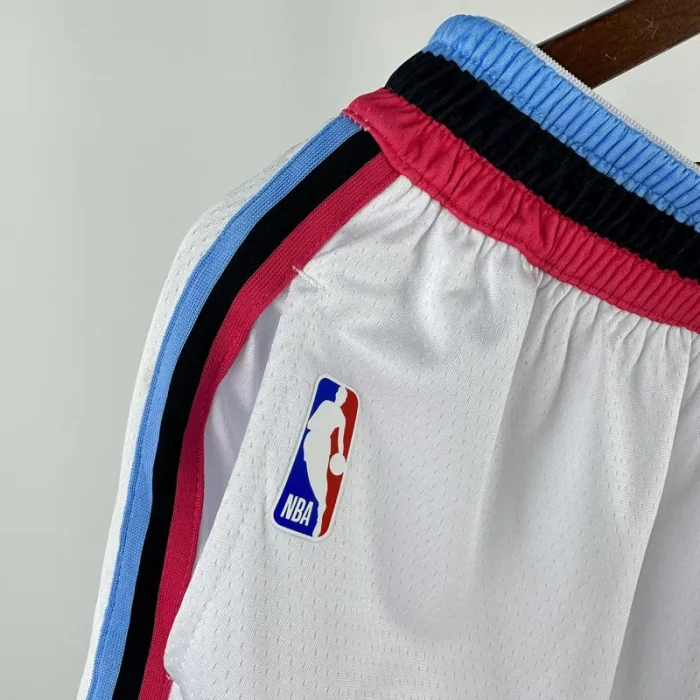 2023-24 HEAT White South Coast Top Quality NBA Pants