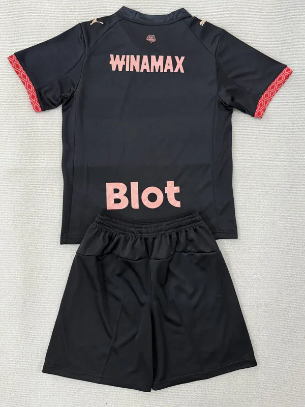 25-26 Stade Rennais Third Kids Soccer Jersey