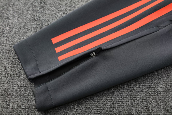 2025-26 Bayern Orange Jacket Tracksuit