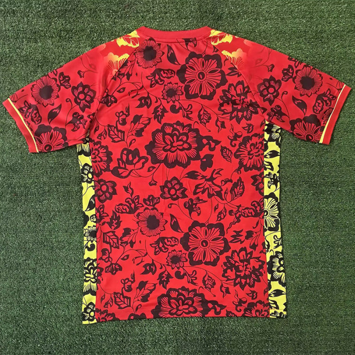 24-25 Portugal Red Special Edition Fans Soccer Jersey *花