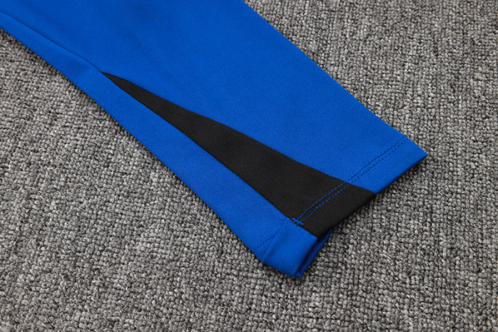 24-25 BAR Fancy blue Kids Half Pull Tracksuit (童装)(半拉链)