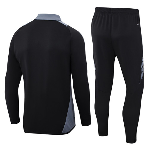 24-25 Algeria Black Jacket Tracksuit