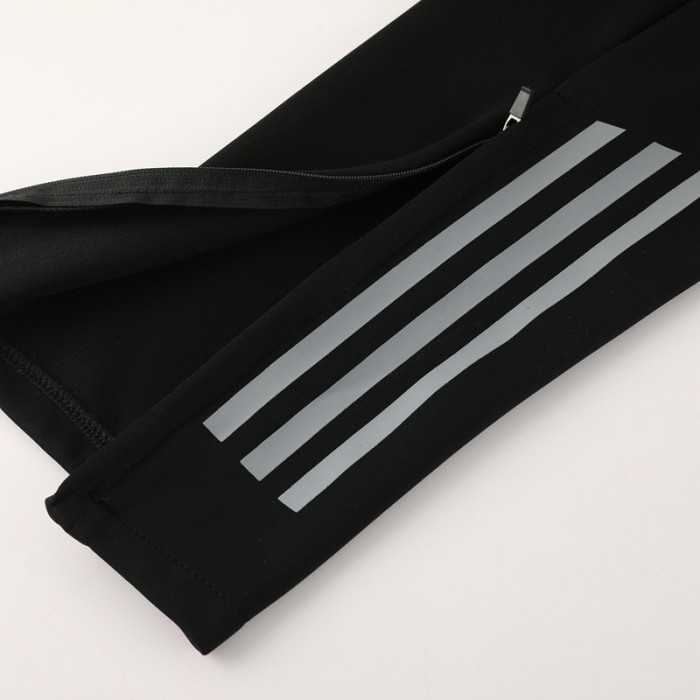2024 AD Black Jacket Tracksuit #AJ18