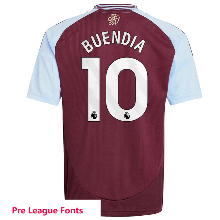 25-26 Aston Villa Red Special Edition Fans Soccer Jersey