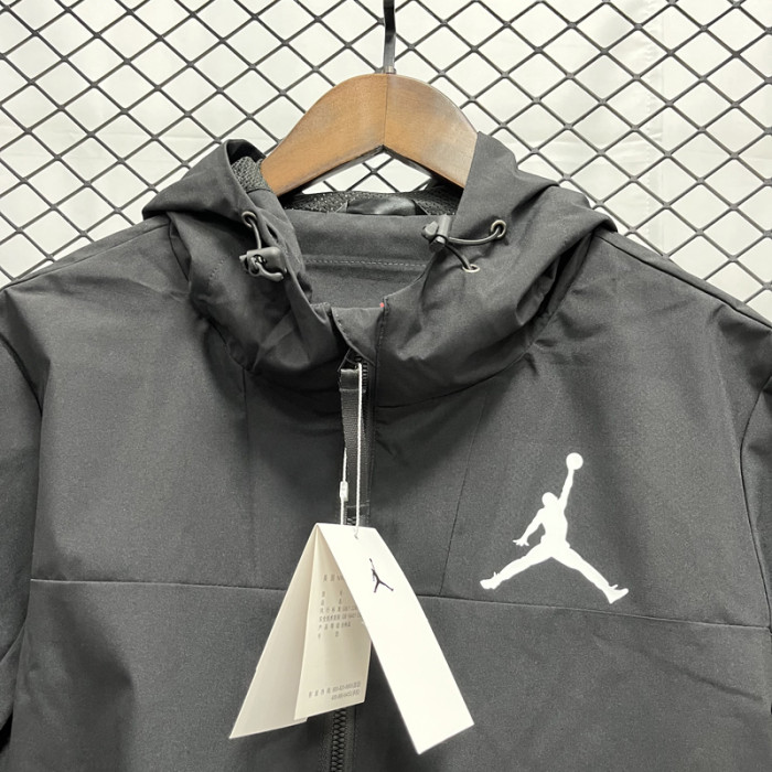 24-25 New Jordan Black Outdoor Jackets #B601冲锋衣