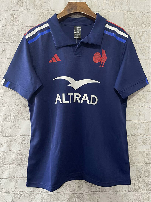 24-25 France Home Rugby Jersey