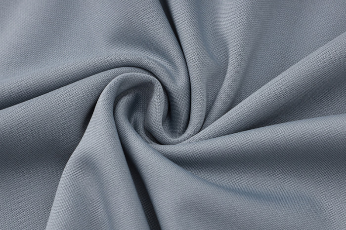 2025 AD Grey Half Pull Tracksuit (半拉链)