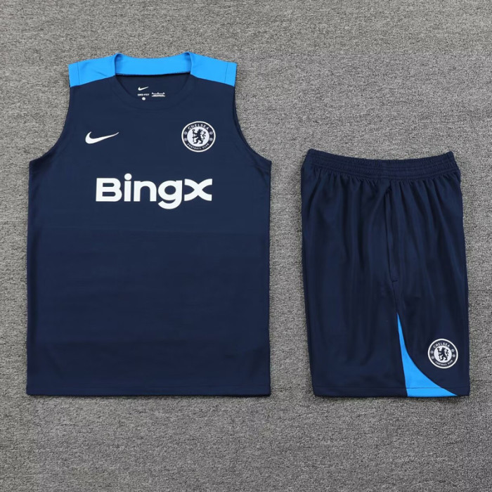 24-25 CHE Royal blue Tank top and shorts suit