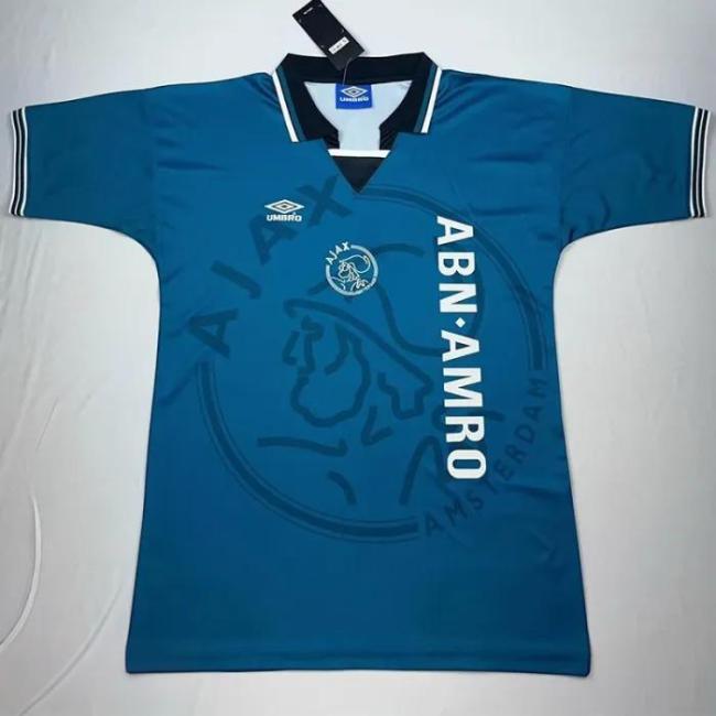 1995-1996 Ajax Away Retro Soccer Jersey