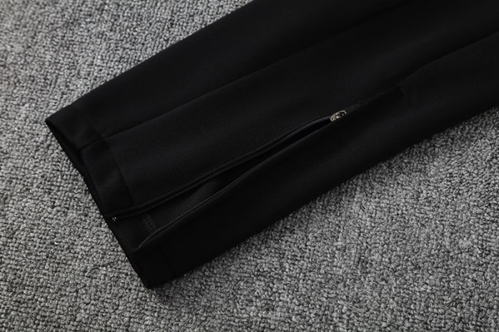 2025 AD Black Jacket Tracksuit #2313