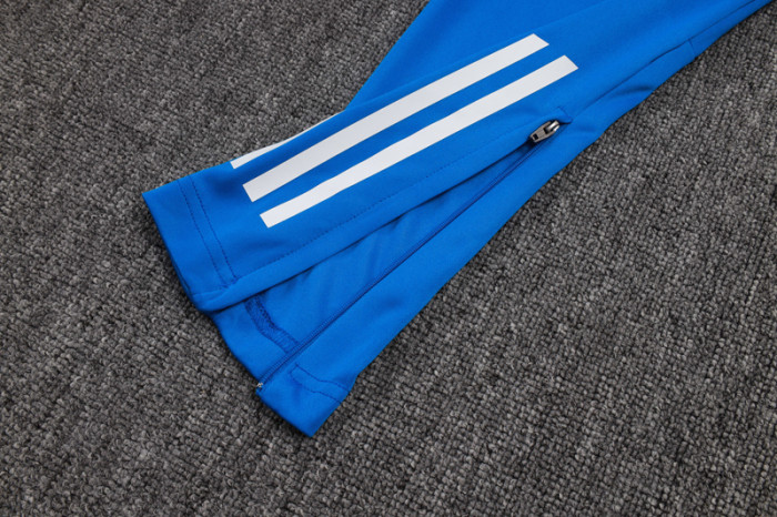 25-26 RMA White Kids Half Pull Tracksuit #E25124(童装)(半拉链)