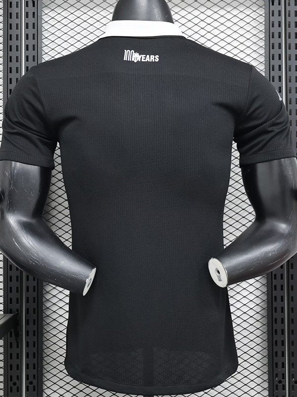 24-25 Monaco Black 100th Anniversary Player Version Soccer Jersey