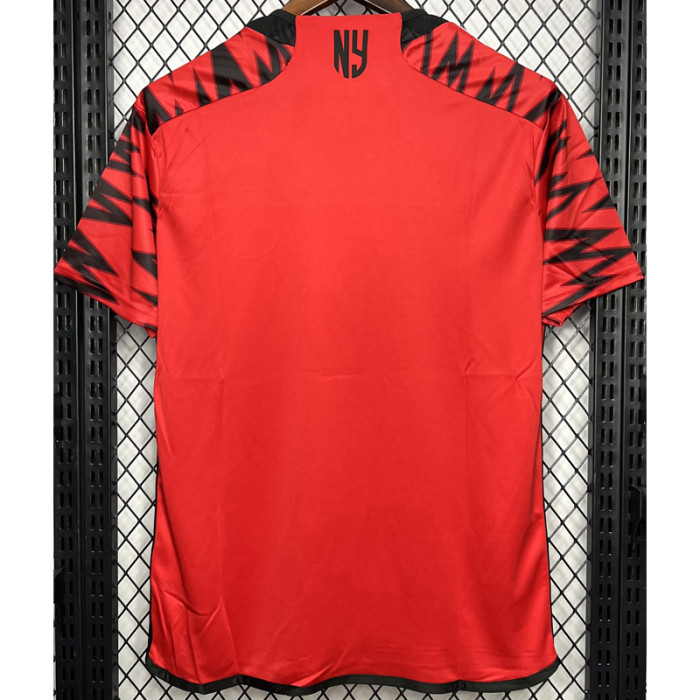 24-25 New York Red Bulls Home Fans Soccer Jersey (纽约红牛)