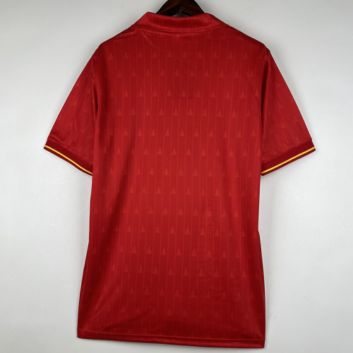 1988-1991 Spain Home Retro Soccer Jersey