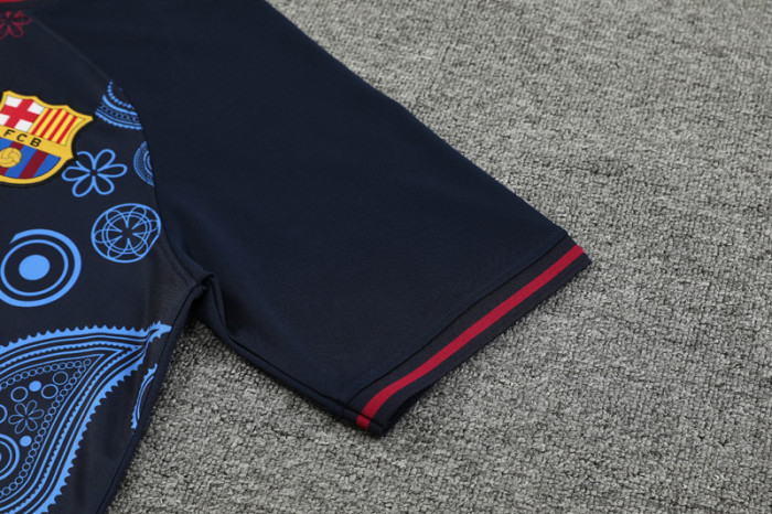 24-25 BAR Black Training Short Suit (印花)