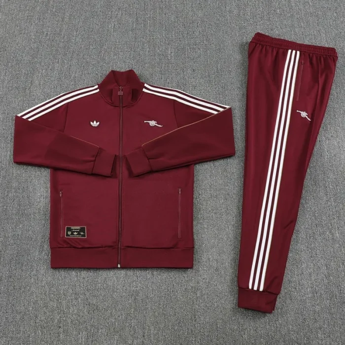 25-26 ARS Jujube red Jacket Tracksuit #08